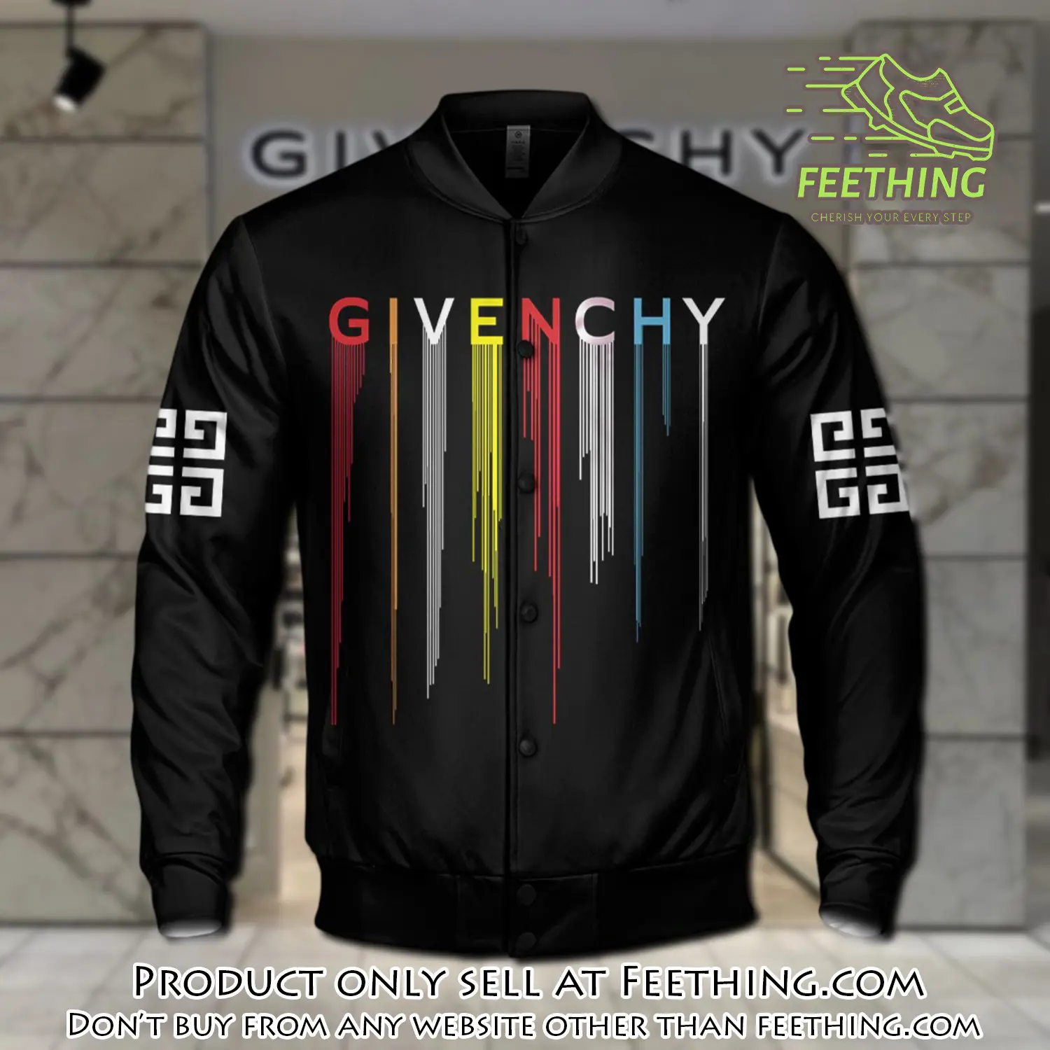 Luxury givenchy varsity premium baseball jacket bjv1044 ft5249456